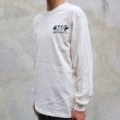 画像7: 360°SPORTS WEAR（スリーシックスティスポーツウェア）"TEXT" 6oz米綿丸胴L/S Tee/ Audience (7)