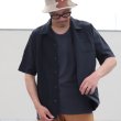 画像7: ソフトリネンコットンキャンバスオープンカラー ルーズフィットシャツ【MADE IN JAPAN】『日本製』/ Upscape Audience (7)