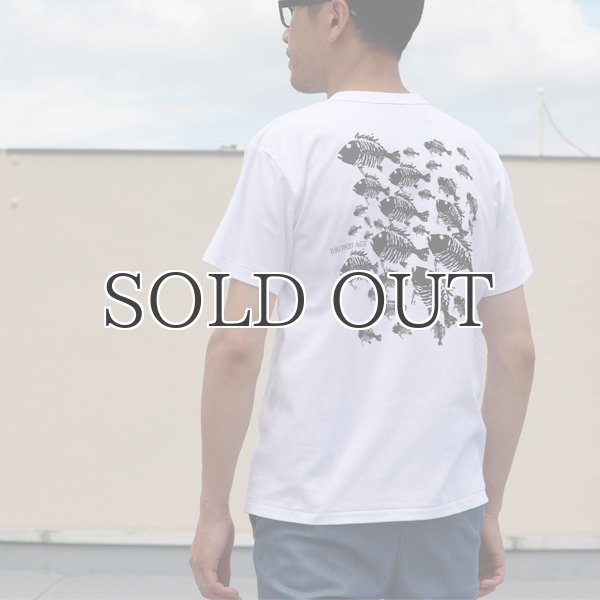 画像7: BRONZE AGE（ブロンズエイジ）"SCHOOL OF FISH"プリントTEE/ Audience (7)