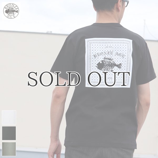 画像1: BRONZE AGE（ブロンズエイジ）"BACK SQUARE"プリントTEE/ Audience (1)