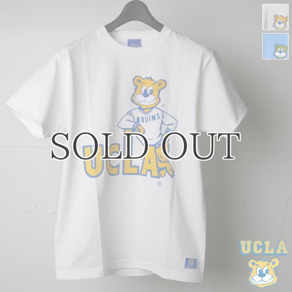 画像1: 6.2oz丸胴UCLA"UCLA BEAR"オールドプリントTEE / Audience (1)