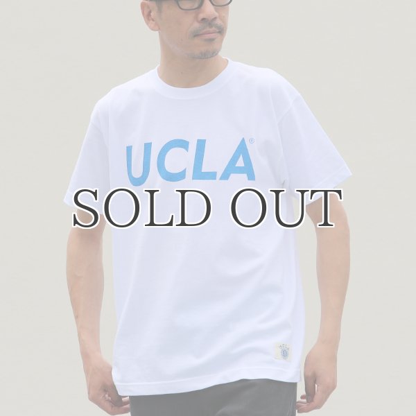 画像2: 6.2オンス丸胴BODY UCLA"UCLA SIMPLE LOGOオールドプリント"TEE / Audience (2)