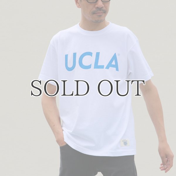 画像4: 6.2オンス丸胴BODY UCLA"UCLA SIMPLE LOGOオールドプリント"TEE / Audience (4)