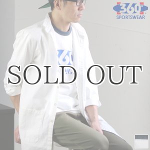 画像: 360°SPORTS WEAR(スリーシックスティスポーツウェア) "360 LOGO" 6oz米綿丸胴リンガーS/S Tee/ Audience