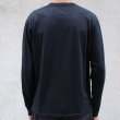 画像14: コーマ天竺コンチョ釦ヘンリーネック L/S Tee【MADE IN JAPAN】/ Upscape Audience (14)