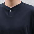 画像16: コーマ天竺コンチョ釦ヘンリーネック L/S Tee【MADE IN JAPAN】/ Upscape Audience (16)