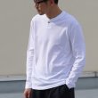 画像4: コーマ天竺コンチョ釦ヘンリーネック L/S Tee【MADE IN JAPAN】/ Upscape Audience (4)