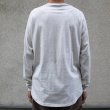 画像14: コーマ天竺ヘムラウンド 胸ポケ付き C/N L/S Tee【MADE IN JAPAN】/ Upscape Audience (14)