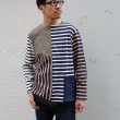 画像10: Basque10オンス（バスク天竺）クレイジーボートネック L/S Tee　 【MADE IN JAPAN】『日本製』 / Upscape Audience (10)