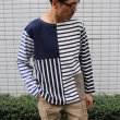 画像2: BSQ天竺 クレイジーボートネック L/S Tee　 【MADE IN JAPAN】『日本製』 / Upscape Audience (2)