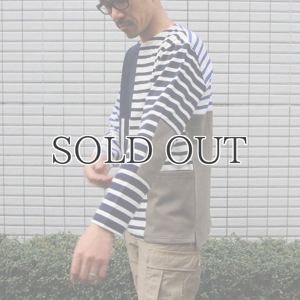 画像4: BSQ天竺 クレイジーボートネック L/S Tee　 【MADE IN JAPAN】『日本製』 / Upscape Audience (4)