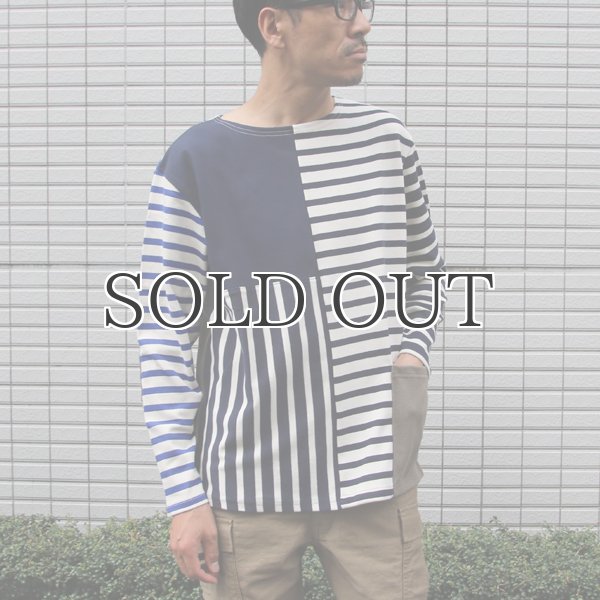 画像5: BSQ天竺 クレイジーボートネック L/S Tee　 【MADE IN JAPAN】『日本製』 / Upscape Audience (5)