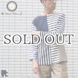 画像: BSQ天竺 クレイジーボートネック L/S Tee　 【MADE IN JAPAN】『日本製』 / Upscape Audience