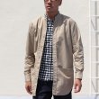 画像8: グリストーンW 綿ナイロン高密度ギャバ ルーズFIT バンドカラー ツールポケ 長袖シャツ【MADE IN JAPAN】『日本製』Upscape Audience (8)