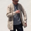 画像9: グリストーンW 綿ナイロン高密度ギャバ ルーズFIT バンドカラー ツールポケ 長袖シャツ【MADE IN JAPAN】『日本製』Upscape Audience (9)