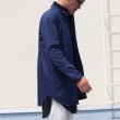 画像7: グリストーンW 綿ナイロン高密度ギャバ ルーズFIT バンドカラー ツールポケ 長袖シャツ【MADE IN JAPAN】『日本製』Upscape Audience (7)