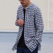 画像3: French Linen（フレンチリネン）ルーズFIT バンドカラー 長袖シャツ【MADE IN JAPAN】『日本製』/ Upscape Audience (3)