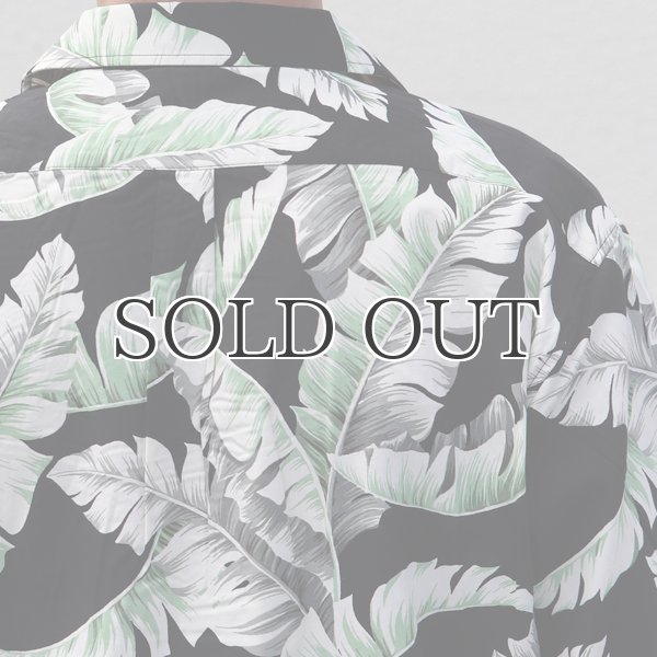 画像19: コットンレーヨン ヴィンテージHAWAII＆LEAVES柄  オープンカラー ハーフスリーブシャツ【MADE IN JAPAN】『日本製』/ Upscape Audience (19)