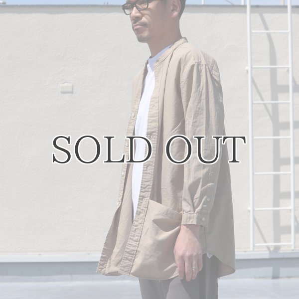 画像3: ミラクルコットンダンガリー  バンドカラーツール ポケシャツ『日本製』Upscape Audience (3)