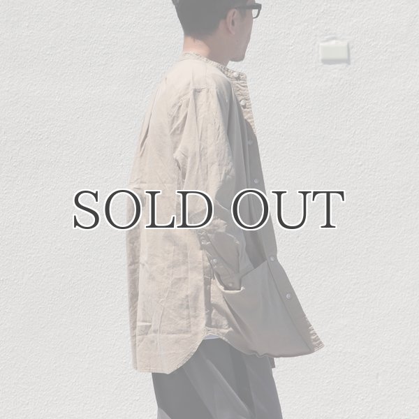 画像8: ミラクルコットンダンガリー  バンドカラーツール ポケシャツ『日本製』Upscape Audience (8)