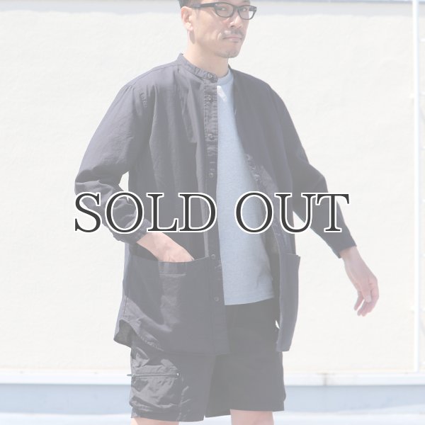 画像4: ミラクルコットンダンガリー  バンドカラーツール ポケシャツ『日本製』Upscape Audience (4)