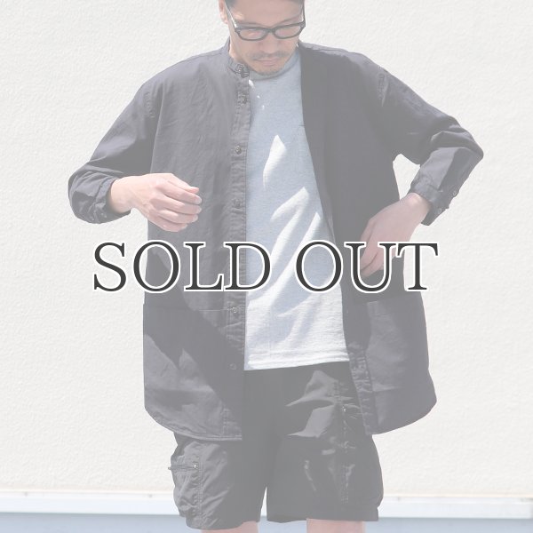 画像7: ミラクルコットンダンガリー  バンドカラーツール ポケシャツ『日本製』Upscape Audience (7)