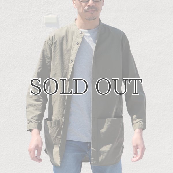 画像4: ミラクルコットンダンガリー  バンドカラーツール ポケシャツ『日本製』Upscape Audience (4)