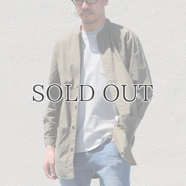 画像7: ミラクルコットンダンガリー  バンドカラーツール ポケシャツ『日本製』Upscape Audience (7)