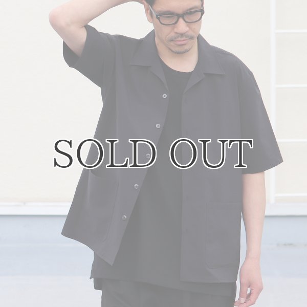 画像4: SOLOTEX（ソロテックス）DRY サッカーギンガム　オープンカラー　ハーフスリーブシャツ【MADE IN JAPAN】『日本製』/ Upscape Audience (4)