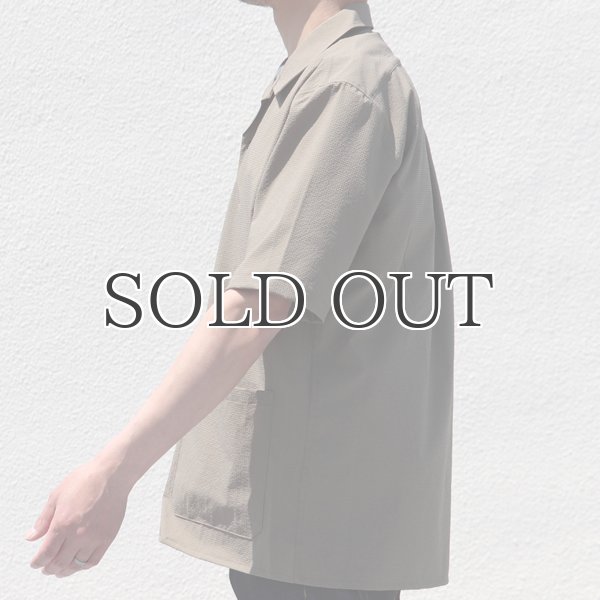 画像15: SOLOTEX(ソロテックス)DRY サッカーギンガム オープンカラー ハーフスリーブシャツ【MADE IN JAPAN】『日本製』/ Upscape Audience (15)