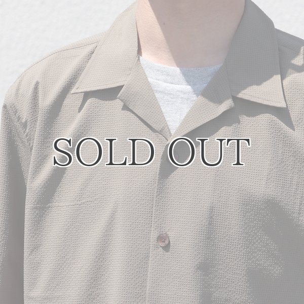 画像18: SOLOTEX(ソロテックス)DRY サッカーギンガム オープンカラー ハーフスリーブシャツ【MADE IN JAPAN】『日本製』/ Upscape Audience (18)