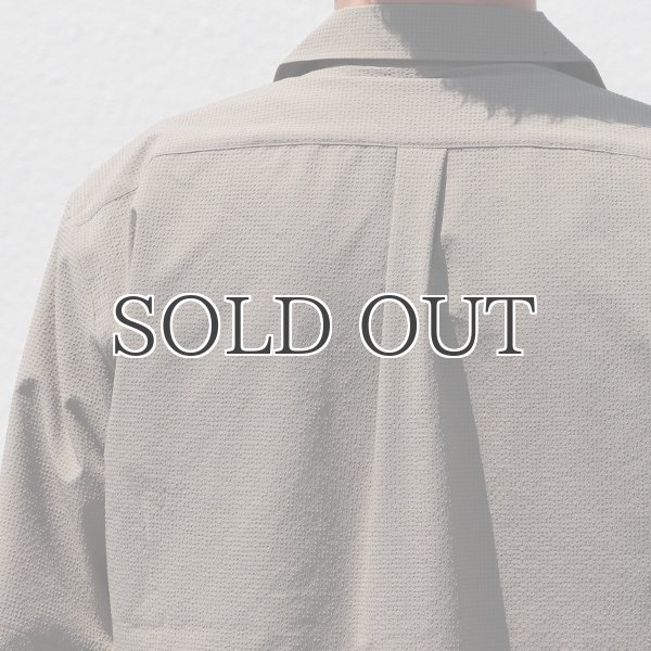 画像19: SOLOTEX(ソロテックス)DRY サッカーギンガム オープンカラー ハーフスリーブシャツ【MADE IN JAPAN】『日本製』/ Upscape Audience (19)