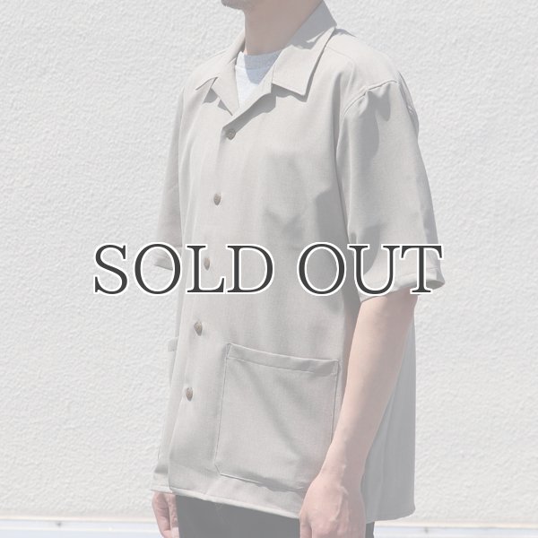 画像10: Reflax®(リフラクス)ポリエステル リネンライク CANAPA(カナパ) オープンカラー ハーフスリーブシャツ【MADE IN JAPAN】『日本製』/ Upscape Audience (10)