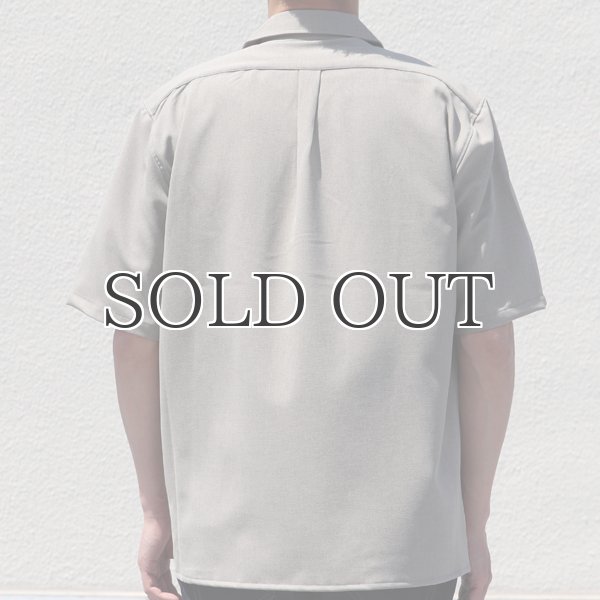 画像12: Reflax®(リフラクス)ポリエステル リネンライク CANAPA(カナパ) オープンカラー ハーフスリーブシャツ【MADE IN JAPAN】『日本製』/ Upscape Audience (12)