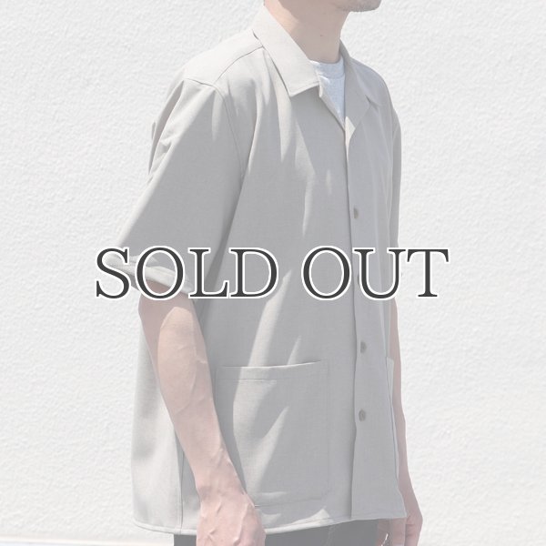 画像13: Reflax®(リフラクス)ポリエステル リネンライク CANAPA(カナパ) オープンカラー ハーフスリーブシャツ【MADE IN JAPAN】『日本製』/ Upscape Audience (13)