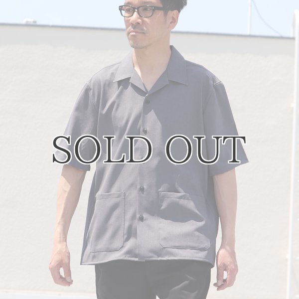 画像3: Reflax®(リフラクス)ポリエステル リネンライク CANAPA(カナパ) オープンカラー ハーフスリーブシャツ【MADE IN JAPAN】『日本製』/ Upscape Audience (3)