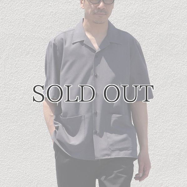 画像4: Reflax®(リフラクス)ポリエステル リネンライク CANAPA(カナパ) オープンカラー ハーフスリーブシャツ【MADE IN JAPAN】『日本製』/ Upscape Audience (4)
