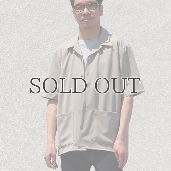 画像7: Reflax®(リフラクス)ポリエステル リネンライク CANAPA(カナパ) オープンカラー ハーフスリーブシャツ【MADE IN JAPAN】『日本製』/ Upscape Audience (7)