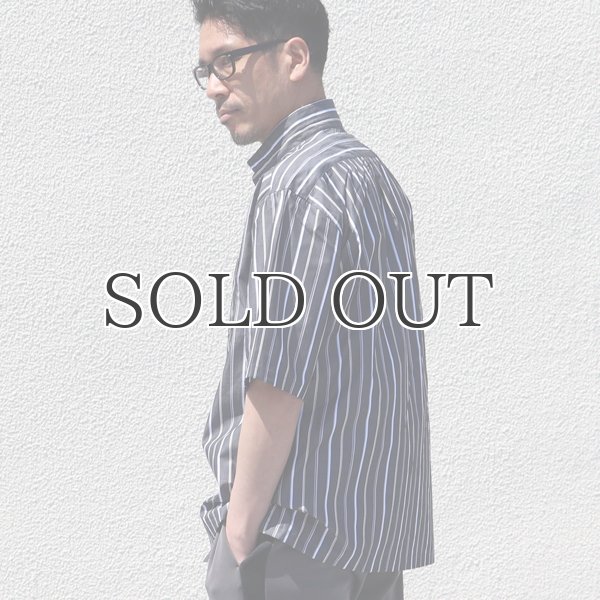 画像7: レジメンタルスタンドスモールカラー ハーフスリーブシャツ【MADE IN JAPAN】『日本製』/ Upscape Audience (7)