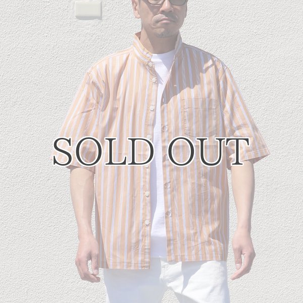 画像6: レジメンタルスタンドスモールカラー ハーフスリーブシャツ【MADE IN JAPAN】『日本製』/ Upscape Audience (6)