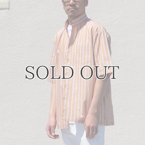 画像7: レジメンタルスタンドスモールカラー ハーフスリーブシャツ【MADE IN JAPAN】『日本製』/ Upscape Audience (7)