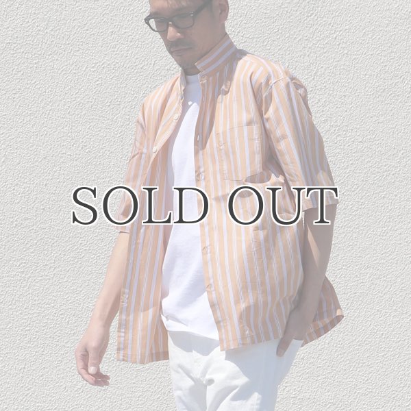 画像8: レジメンタルスタンドスモールカラー ハーフスリーブシャツ【MADE IN JAPAN】『日本製』/ Upscape Audience (8)