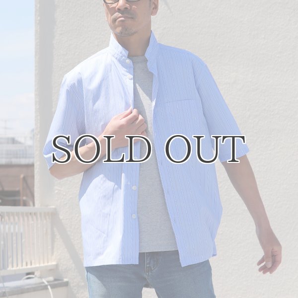 画像8: レジメンタルスタンドスモールカラー ハーフスリーブシャツ【MADE IN JAPAN】『日本製』/ Upscape Audience (8)