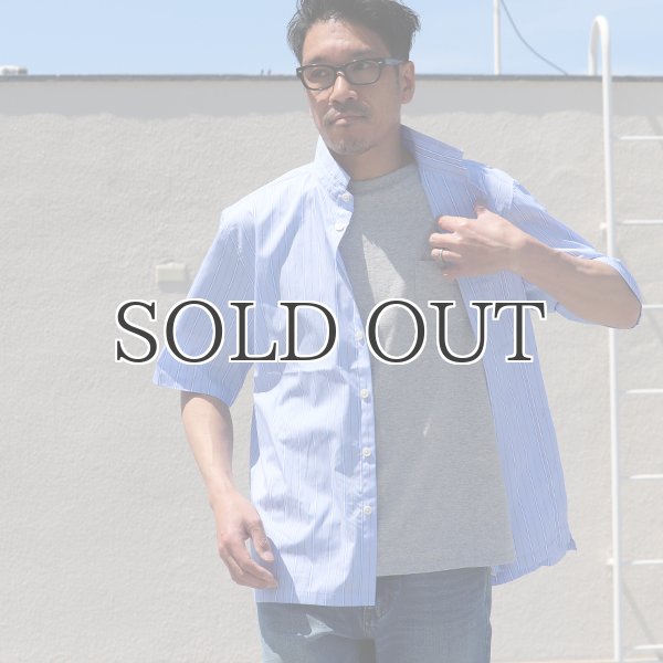 画像9: レジメンタルスタンドスモールカラー ハーフスリーブシャツ【MADE IN JAPAN】『日本製』/ Upscape Audience (9)