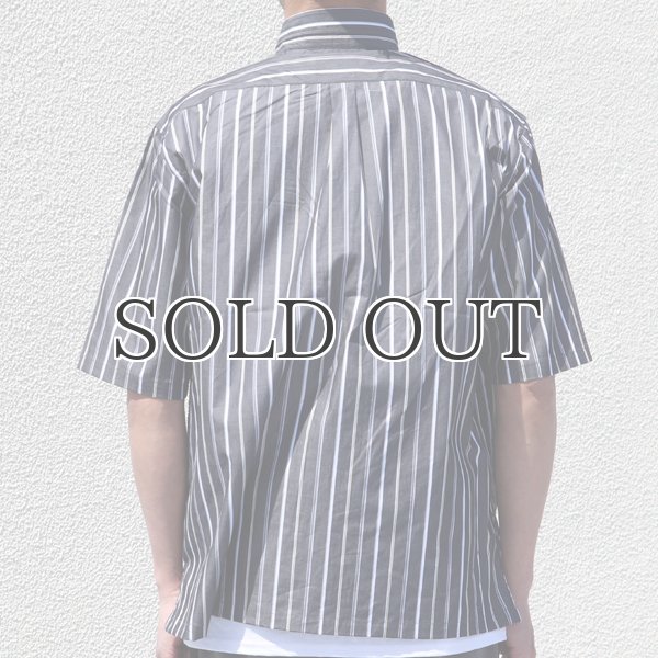 画像15: レジメンタルスタンドスモールカラー ハーフスリーブシャツ【MADE IN JAPAN】『日本製』/ Upscape Audience (15)