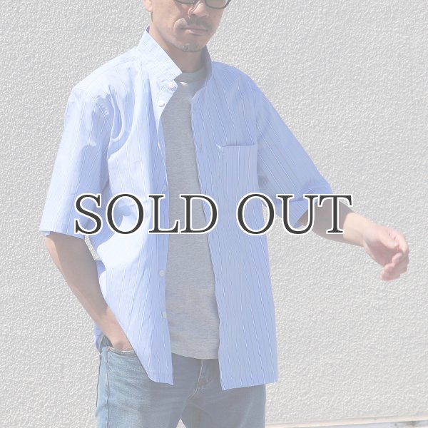 画像9: レジメンタルスタンドスモールカラー ハーフスリーブシャツ【MADE IN JAPAN】『日本製』/ Upscape Audience (9)