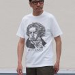 画像3: 16/1吊編天竺 Beethoven プリント 半袖 Tee【MADE IN TOKYO】『東京製』/ Upscape Audience (3)