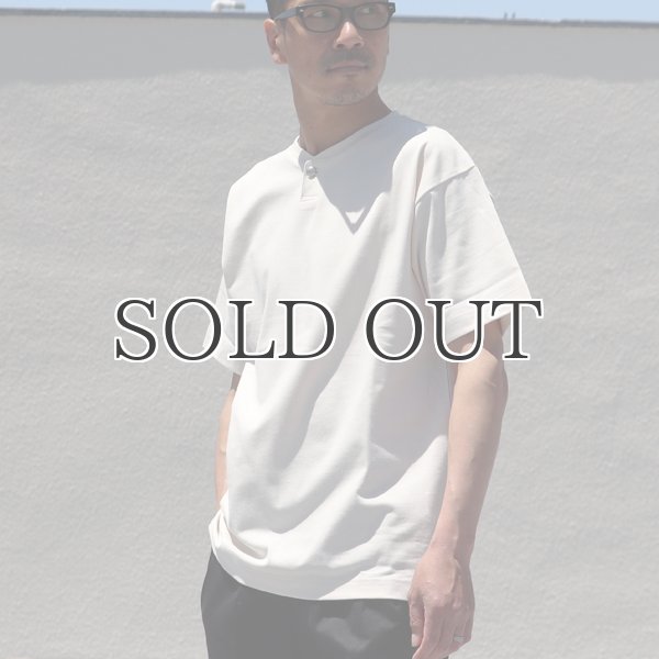 画像7: VORTEX（MVS天竺）コンチョボタンヘンリー 半袖Tee【MADE IN JAPAN】『日本製』/ Upscape Audience (7)