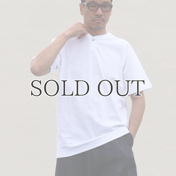 画像6: VORTEX(MVS天竺)コンチョボタンヘンリー 半袖Tee【MADE IN JAPAN】『日本製』/ Upscape Audience (6)