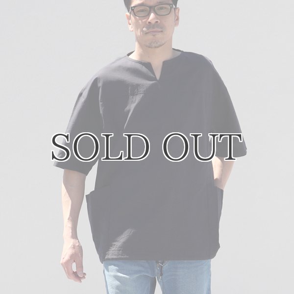 画像6: ミラクルコットンダンガリー  ツールポケ キーネック ビッグTシャツ【MADE IN JAPAN】『日本製』/ Upscape Audience (6)